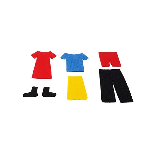 Mini Felt Clothes Shapes