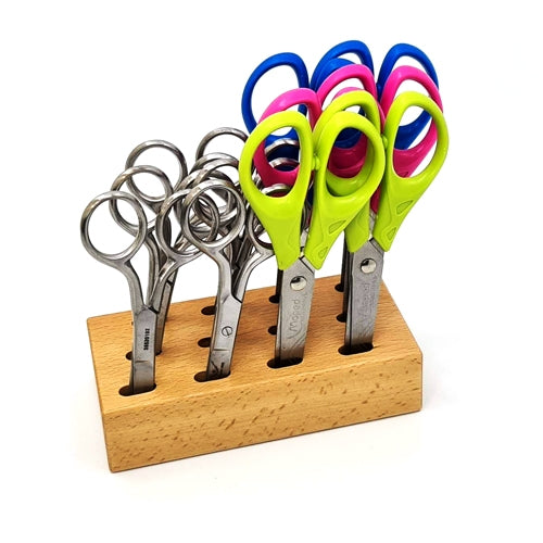 12-Hole Scissors Storage Block