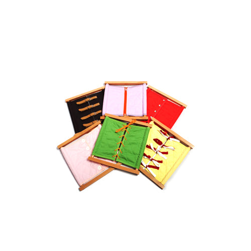 Montessori Set of Dressing Frames