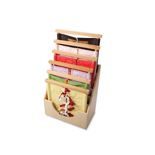 Montessori Stand for 6 Dressing Frames