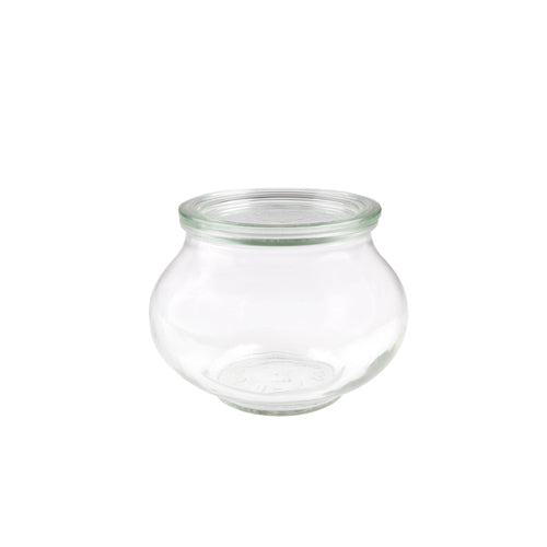 Montessori SET OF SIX large 1062ml Beautiful Weck Jars.