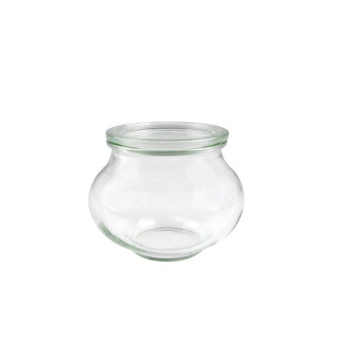 Montessori SET OF SIX small 220ml Beautiful Weck Jars.