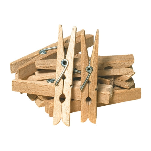 Mini Wooden Clothespins - Montessori Services