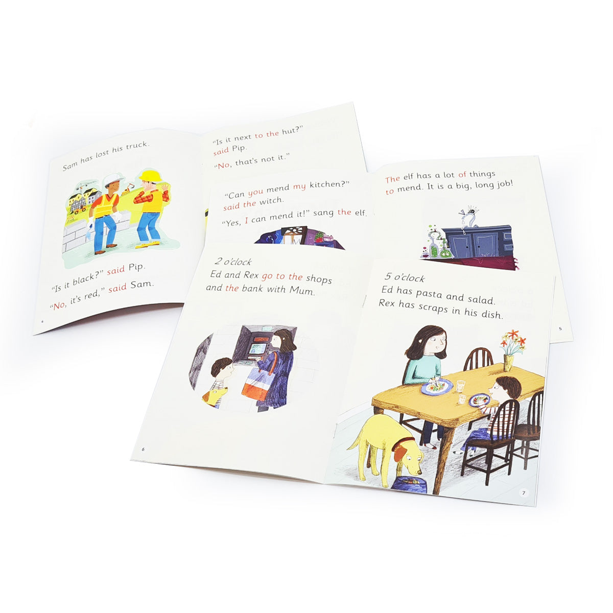 Pack Of 10 Stage 2 Phonic Book Bag Books