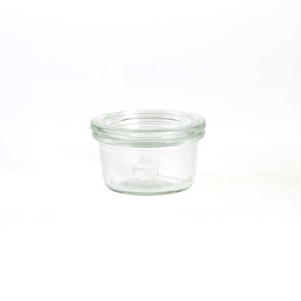 SET OF TWELVE Very Small 50ml Weck jars Model 755