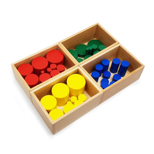 Montessori Knobless Cylinders