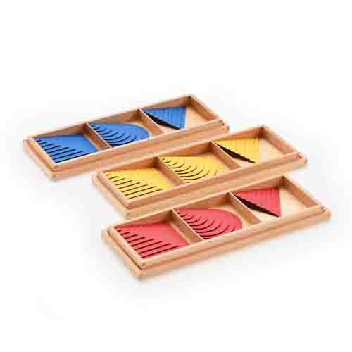 Montessori Circles, Squares and Triangles