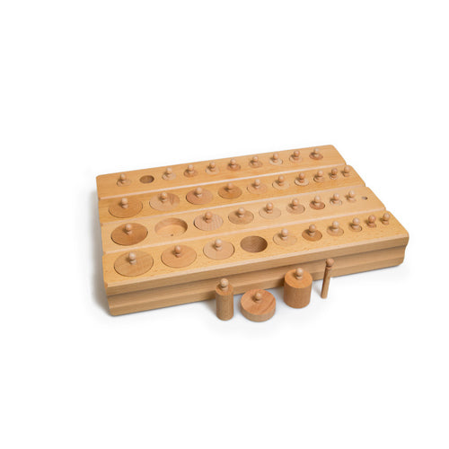 Montessori Knobbed cylinders