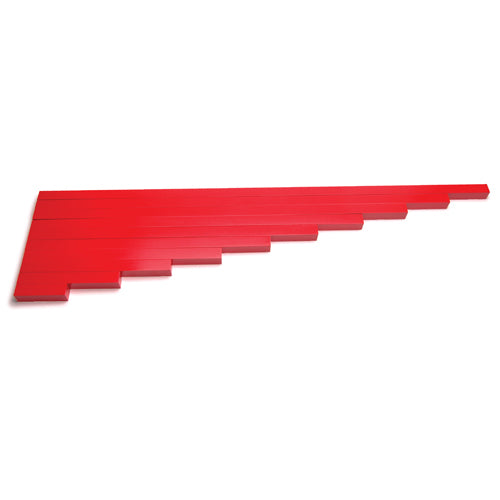 Montessori Outlet Long Red Rods