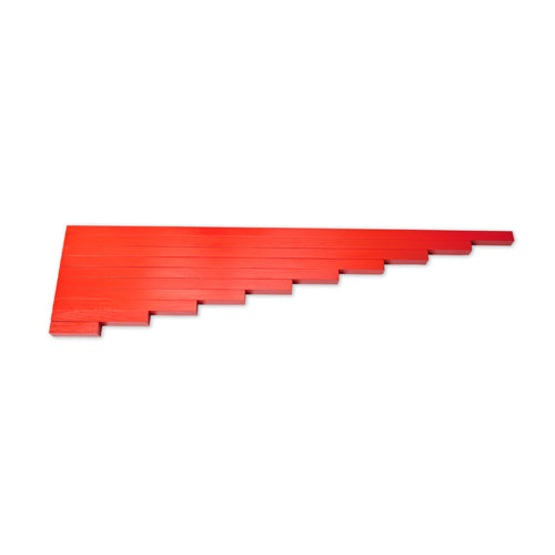 Montessori Long Red Rods