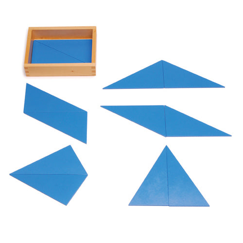 Montessori Blue Constructive Triangles