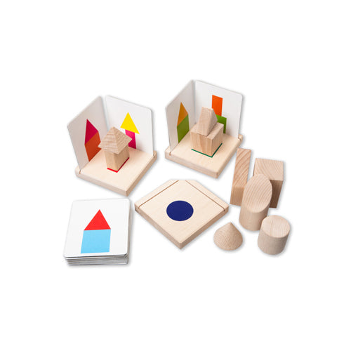 Montessori 3 Dimensional Building Activity