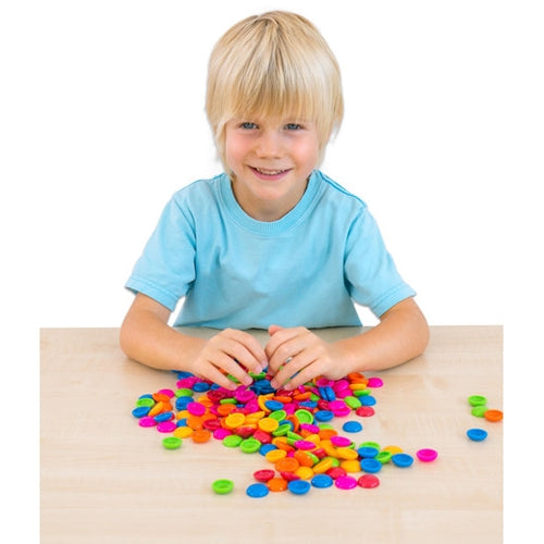 Set of 250 Coloured Sorting Counters