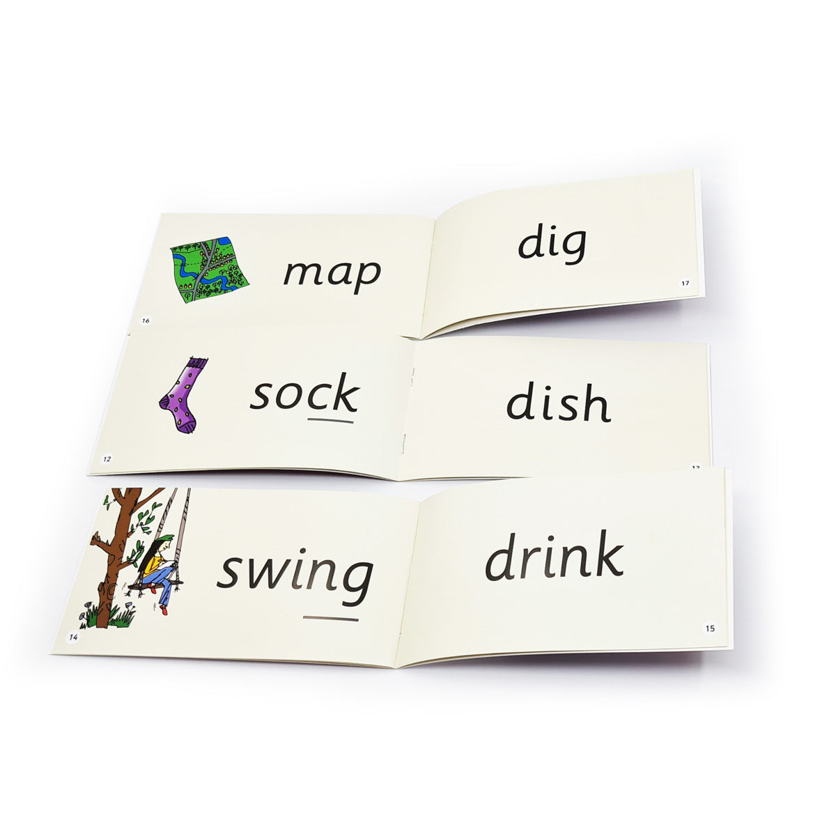 Sample Phonic Sound Blending Book - single book