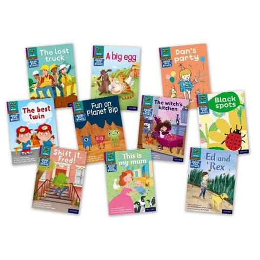 Pack Of 10 Stage 2 Phonic Book Bag Books