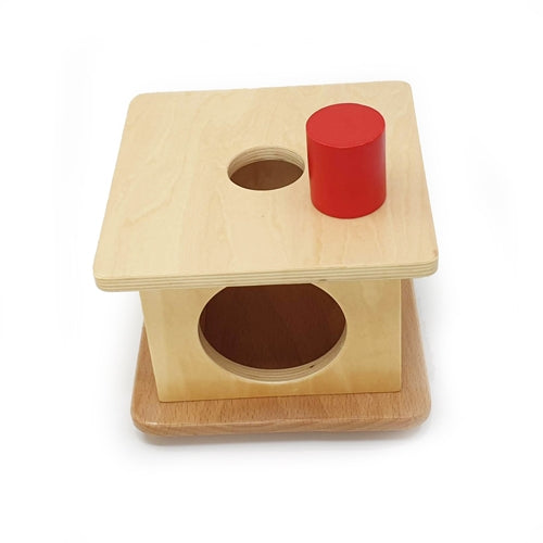 Montessori Imbucare Box with Large Cylinder