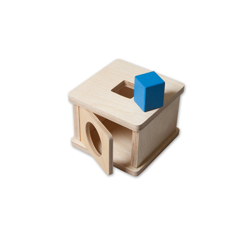 Montessori Imbucare Box with Cuboid