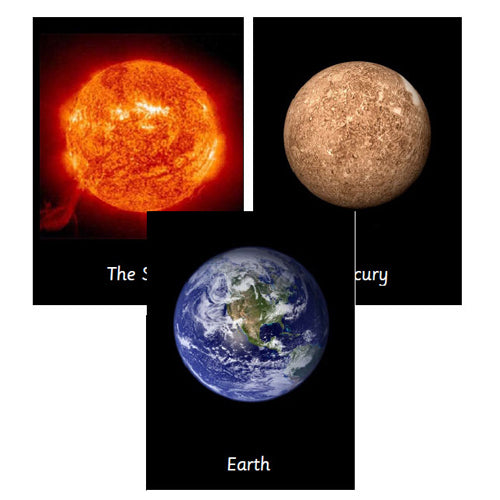 Montessori Solar System Cards .pdf File