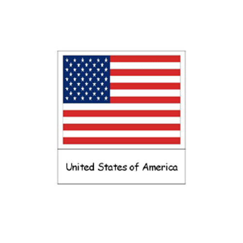 Montessori North American Flags Cards .pdf File