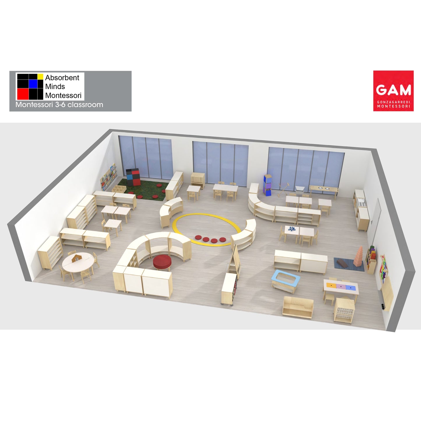 Sensorial Area Furniture Set (NL)