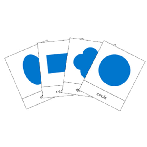 Montessori Geometric Shapes Cards .pdf file
