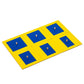 Geometric Insets: Blue & Yellow (NL)