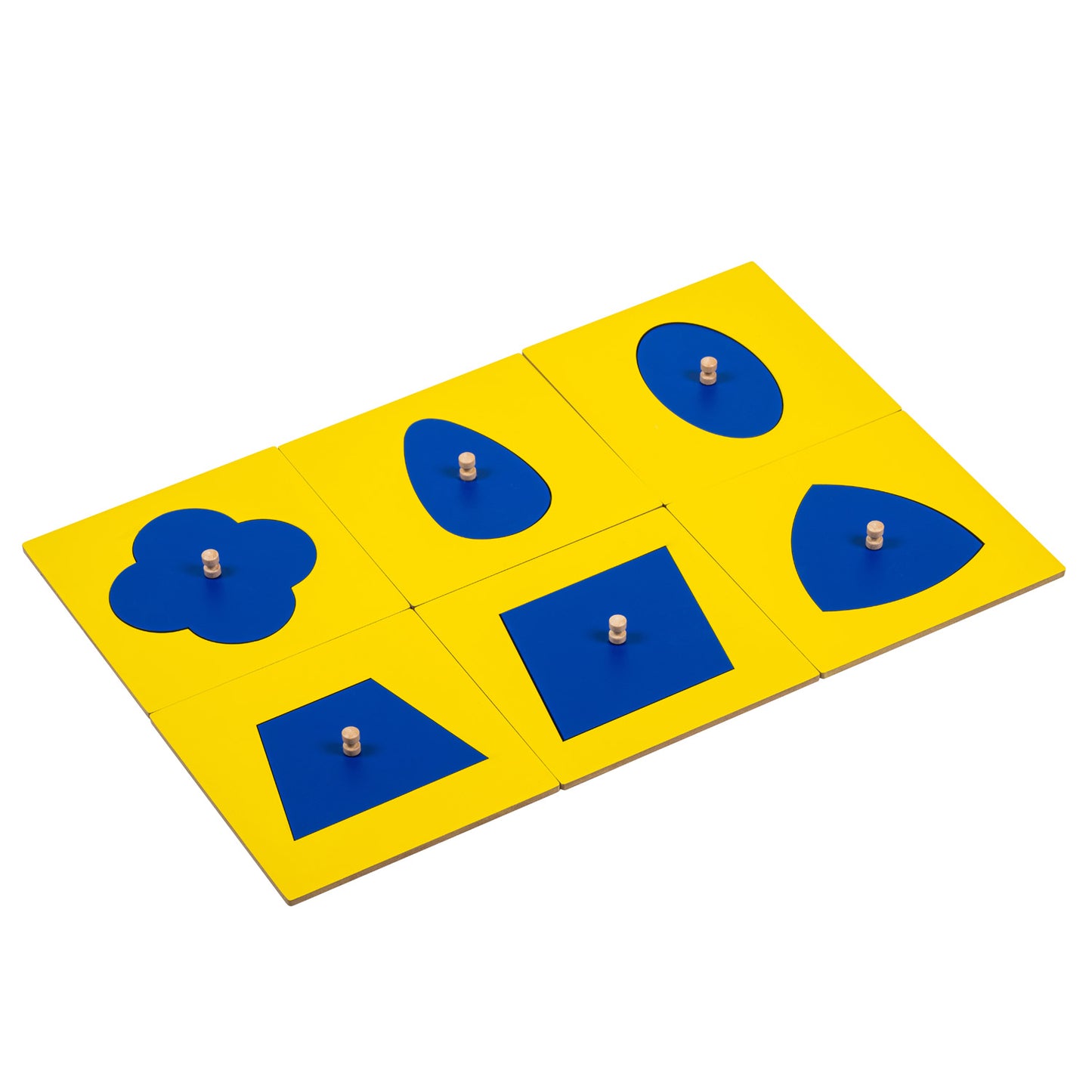 Geometric Insets: Blue & Yellow (NL)