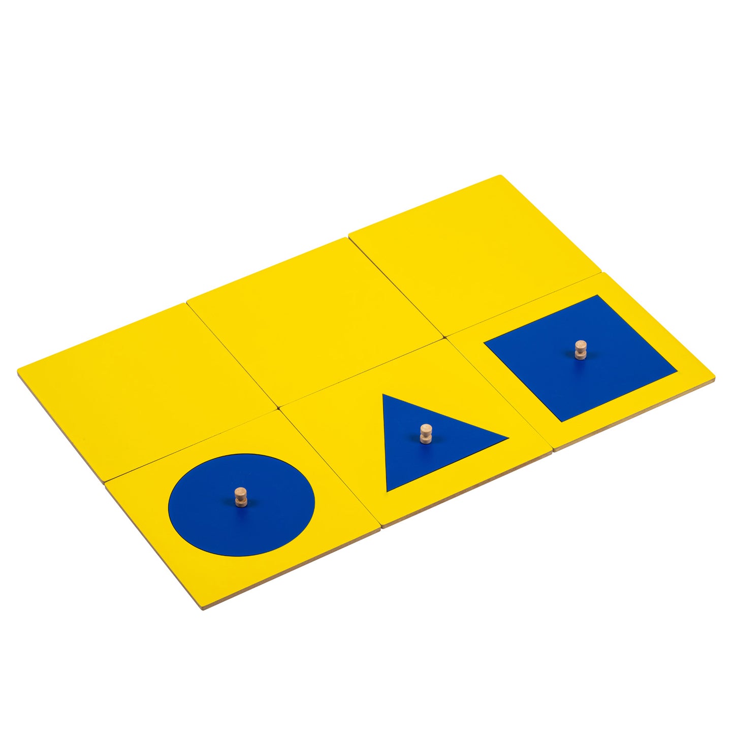 Geometric Insets: Blue & Yellow (NL)