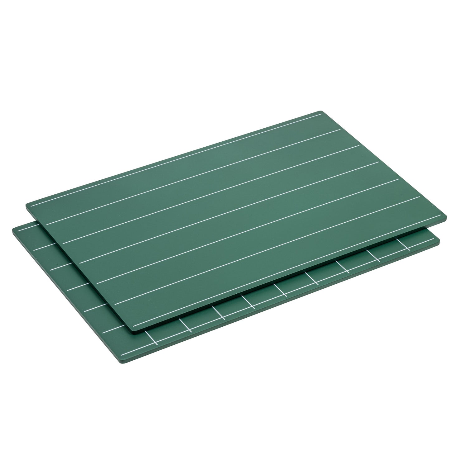 Greenboards With Lines And Squares: Set Of 2 (NL)