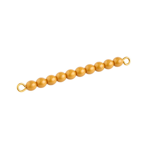 GonzagArredi Single Golden Bar Of 10: Individual Beads (NL)