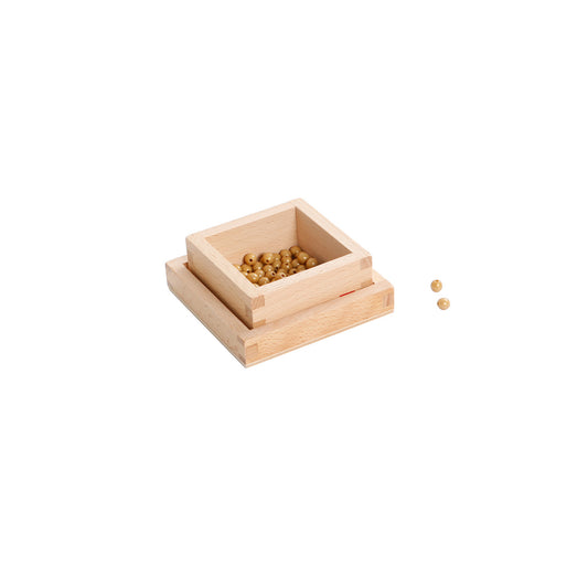 GonzagArredi 100 Golden Unit Beads In Box: Individual Beads (NL)