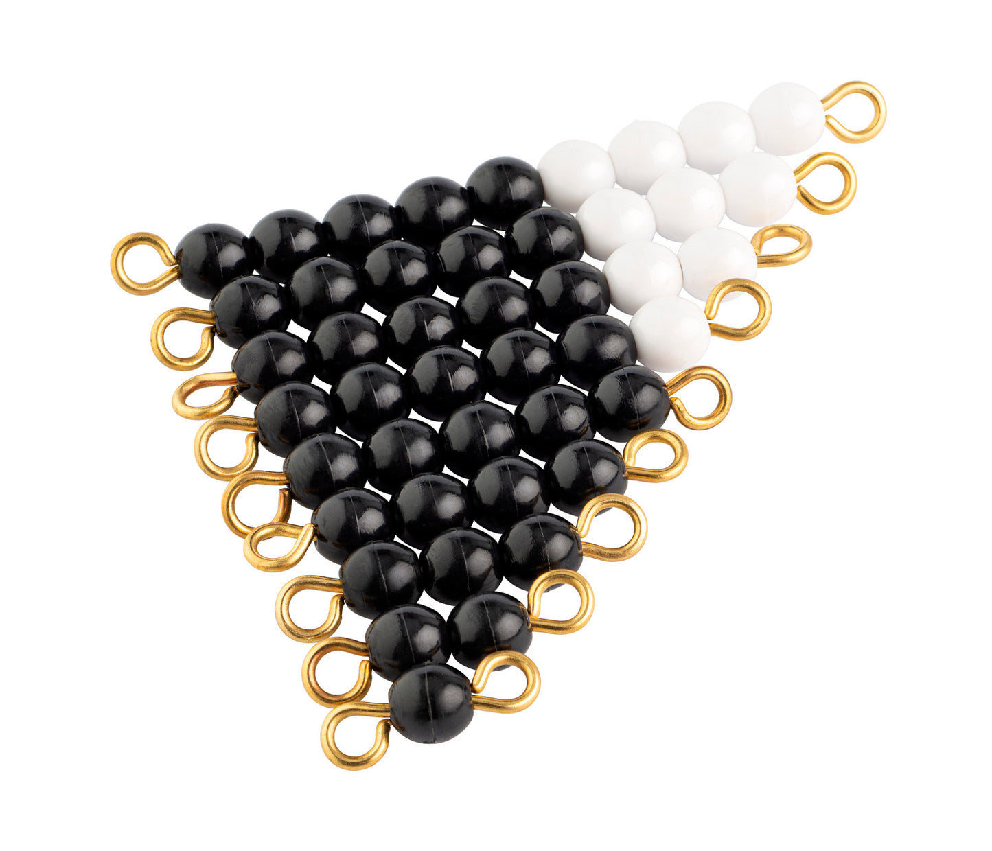 GonzagArredi Black And White Bead Stairs: Individual Beads: 1 Set (NL)