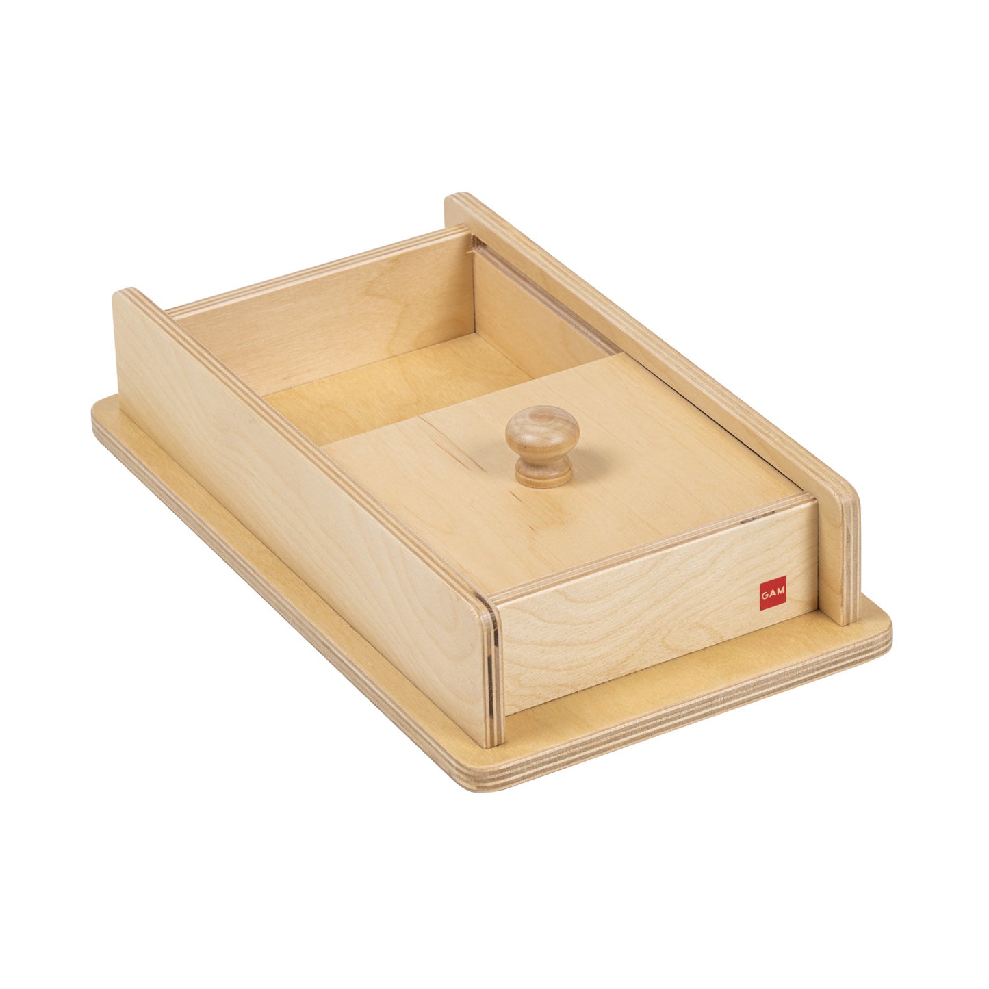 Object Permanence Box with Sliding Lid (NL)