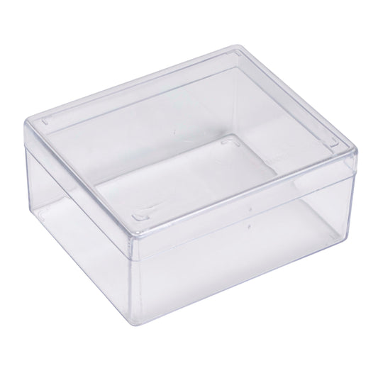 Clear Plastic Box 10 x 8 x 4 cm