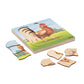 Set of 5 Growth Puzzles - On the Farm (NL)