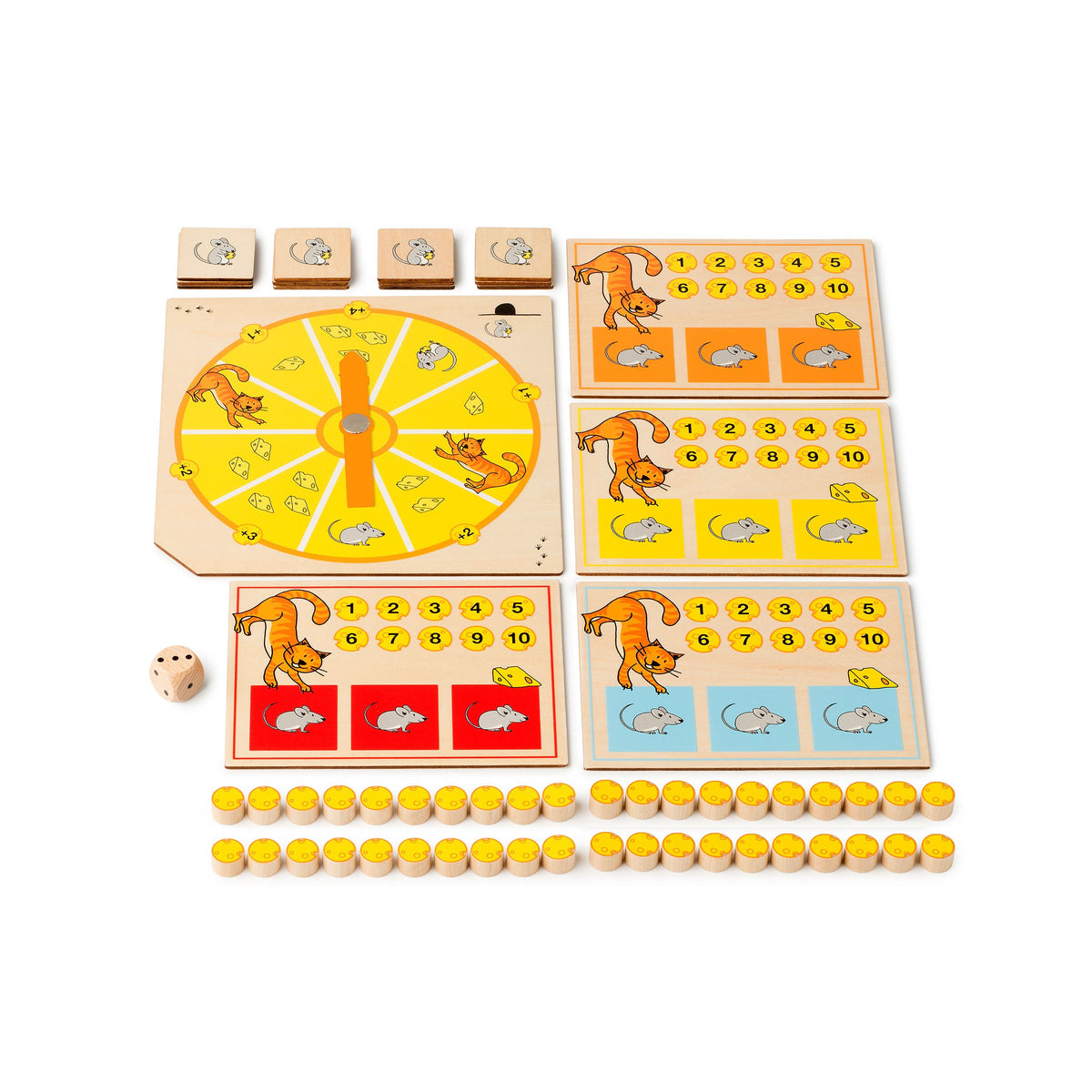 Counting Quantities Game: Chase the Cheese
