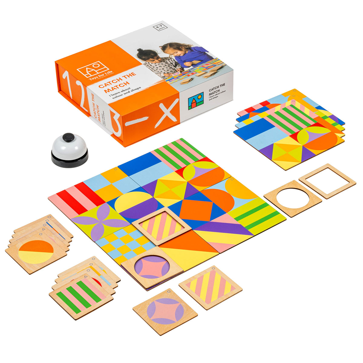 Shape and Colour Game: Catch the Match