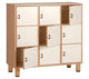 3-LAYER 9 CUPBOARD CABINET 100cm H (NL)