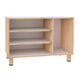 LOW CABINET FOR MONTESSORI SENSORIAL MATERIALS 70cm H (NL)