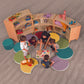 45° CURVED OPEN 2-LAYER CABINET 70cm H (NL)
