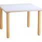 SET OF 4 WOODEN TABLE LEGS (NL)