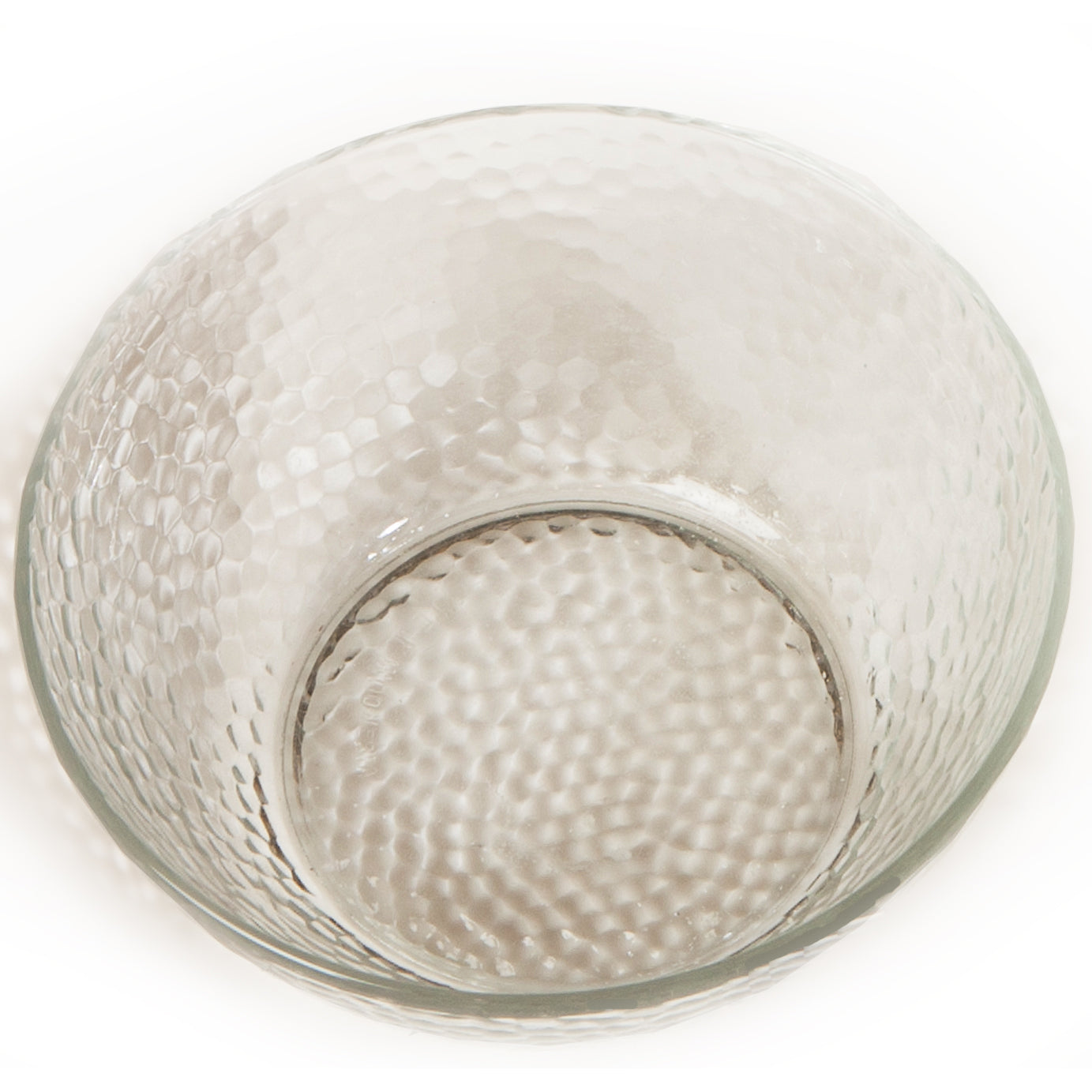 Textured Glass Bowl