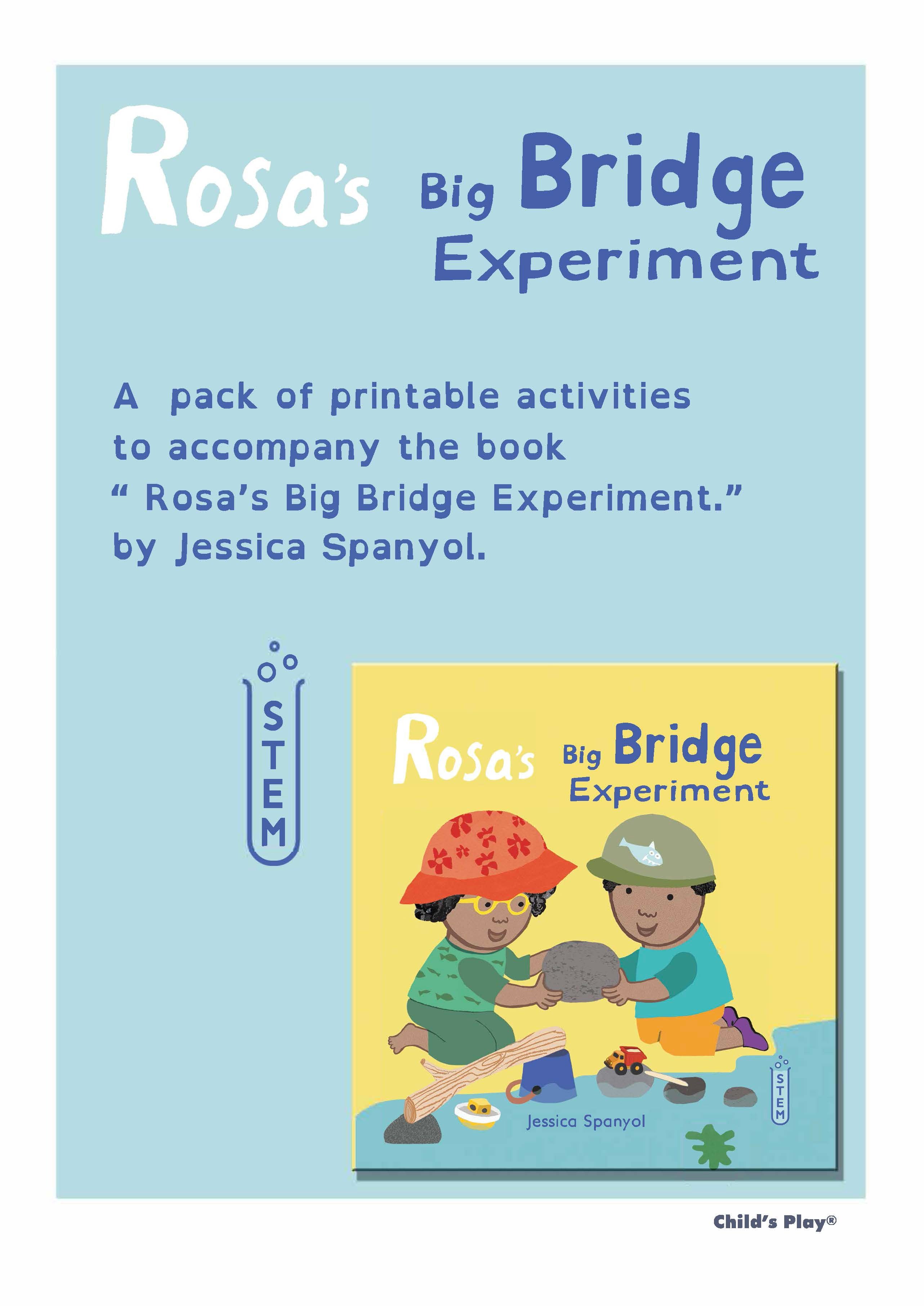 Ds Rosa Bridge View Book: Rosa's Big Bridge Experiment – Absorbent Minds Montessori