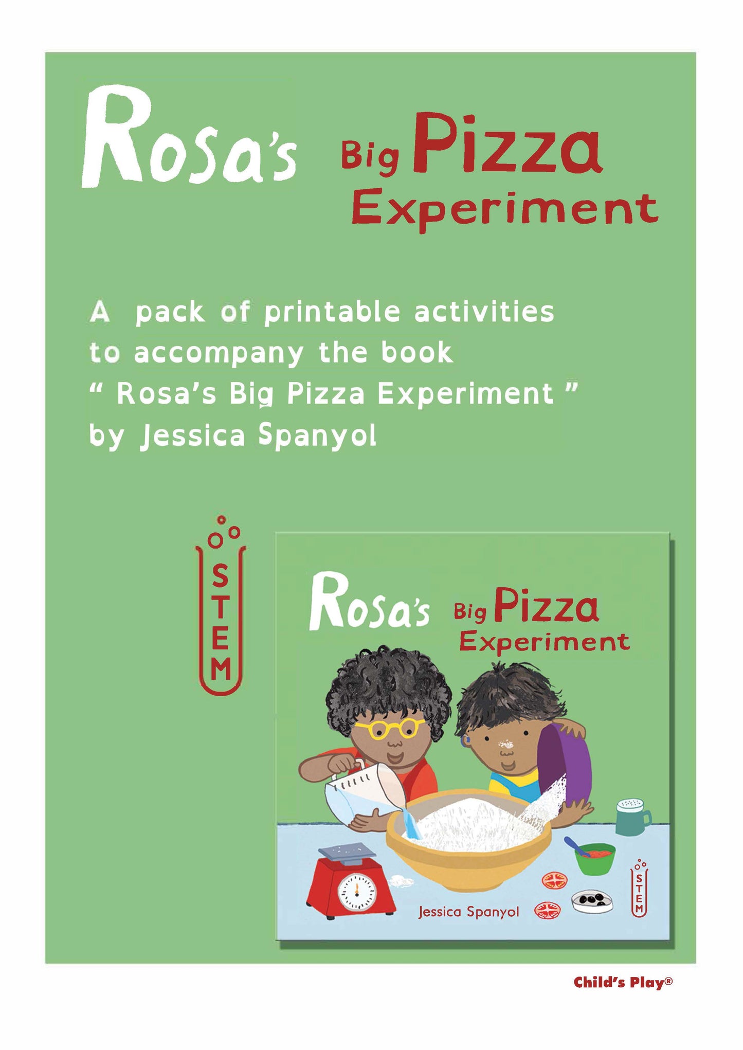 Book: Rosa's Big Pizza Experiment