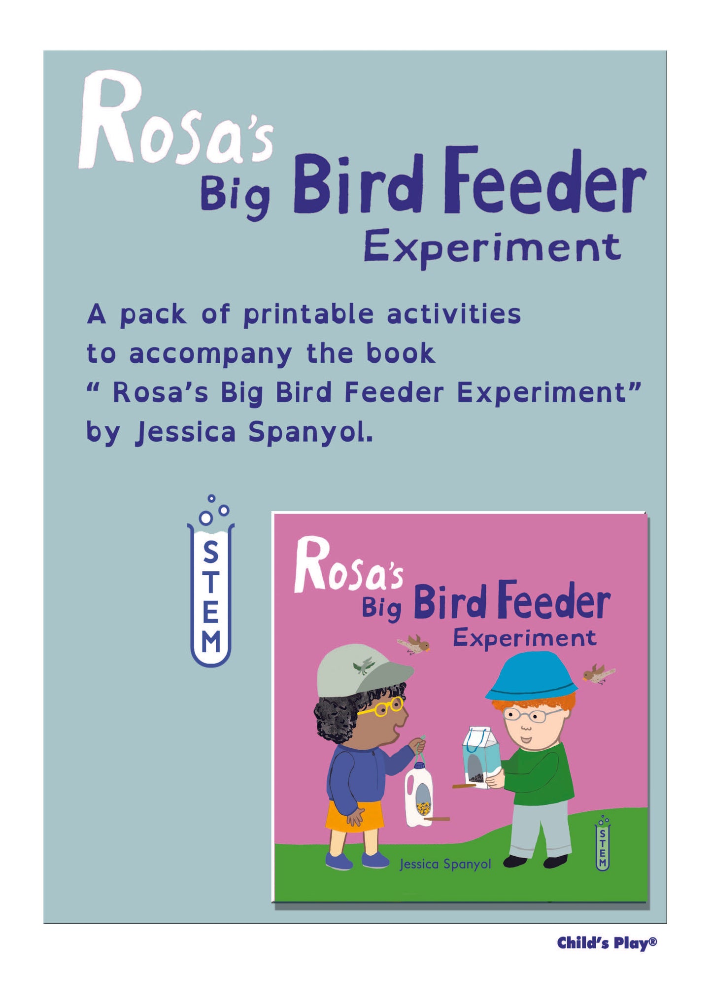 Book: Rosa's Big Bird Feeder Experiment