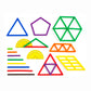 Discount Plastic Geometric Stick Material