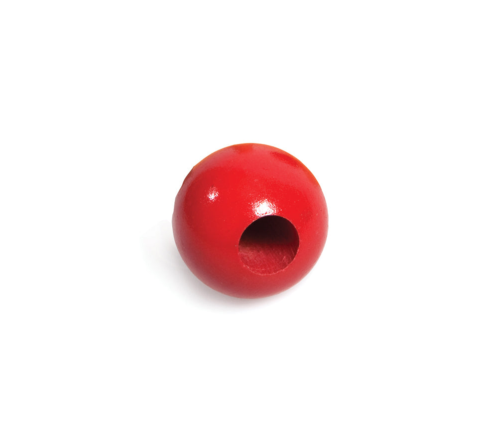 4 5cm Red Chunky Round Beads