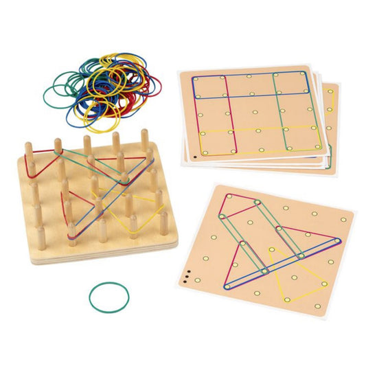 Wooden Geoboard: Loops