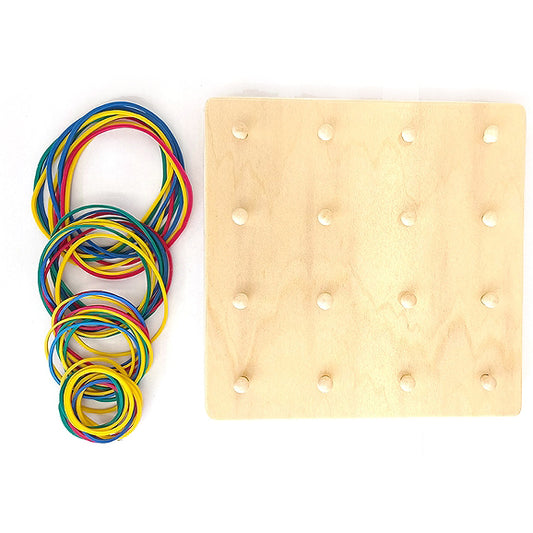 Wooden Geo Pinboard