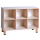 2-LAYER 6 SPACE DIVIDED CABINET 70cm H (NL)